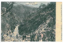 RO 89 - 14900 MEHADIA, Caras, Waterfall, Romania - Old Postcard - Used - Rumania