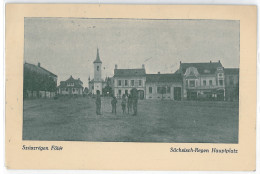 RO 89 - 14876 REGHIN, Mures, Market, Romania - Old Postcard - Used - 1940 - Roemenië