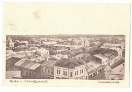 RO 89 - 21189 BUZAU, Panorama, Romania - Old Postcard, CENSOR - Used - 1918 - Romania