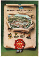 Lanificio Ermenegildo Zegna E Figli, Trivero, Pubblicità 1951, Vintage Ad - Publicités