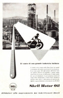 SHELL Motor Oil, Pubblicità 1951, Vintage Advertising - Publicités