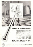 SHELL Motor Oil, Pubblicità 1951, Vintage Advertising - Publicités