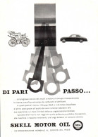 SHELL Motor Oil, Pubblicità 1951, Vintage Advertising - Publicités