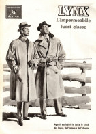 Impermeabile LYNX, Pubblicità Epoca, 1940 Vintage Advertising - Publicités