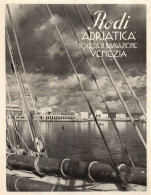 Rodi Adriatica, Società Di Navigazione Venezia, Pubblicità 1940 Vintage Ad - Publicités