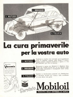 Servizio MOBILOIL Gargoyle, Pubblicità Epoca, 1940 Vintage Advertising - Publicités