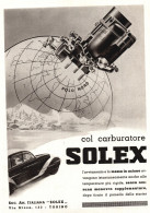 Carburatore SOLEX, Polo Nord, Pubblicità Epoca, 1940 Vintage Advertising - Publicités