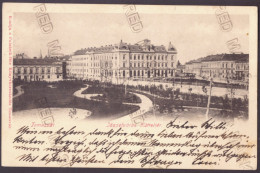 RO 89 - 24997 TIMISOARA, Park, Market, Litho, Romania - Old Postcard - Used - 1901 - Rumania