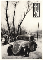 Automobile FIAT 500, Pubblicità Epoca, 1940 Vintage Advertising - Publicités