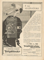 Apparecchio Fotografico VOIGTLANDER - Pubblicità 1931 - Advertising - Publicités