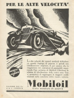 Lubrificante MOBILOIL - Illustrazione - Pubblicità 1930 - Advertising - Werbung