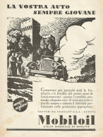 Lubrificante MOBILOIL - Illustrazione - Pubblicità 1930 - Advertising - Werbung