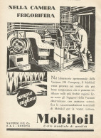 Lubrificante MOBILOIL - Illustrazione - Pubblicità 1930 - Advertising - Werbung