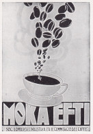 Moka Efti Caffé, Pubblicità Epoca 1954, Vintage Advertising - Advertising