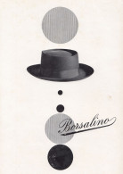 Cappelli BORSALINO, Pubblicità Epoca 1954, Vintage Advertising - Advertising