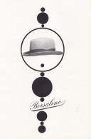 Cappelli BORSALINO, Pubblicità Epoca 1952, Vintage Advertising - Advertising