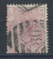 GB  N°56 Victoria 2,5p Rose De 1875 - Planche 5 - Gebruikt