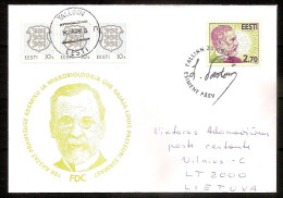 Estonia 1995●Louis Pasteur Death Centenary●Mi259 FDC - Médecine