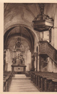 MONT ST MARTIN   -   MEURTHE & MOSELLE  -   (54)   -  CPA   -   INTERIEUR  DE LEGLISE. - Mont Saint Martin