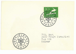 SC 61 - 60 Scout SWEDEN - Cover - Used - 1955 - Lettres & Documents