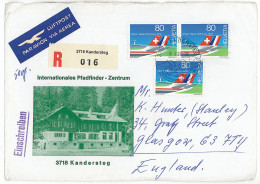 SC 61 - 587-a Scout SWITZERLAND - Cover - Used - 1980 - Briefe U. Dokumente