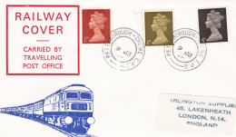 GB Engeland 1969 Railway Cover - Treni