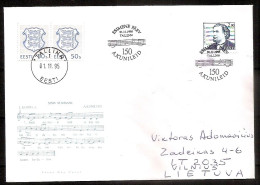 Estonia 1995●A. Kunileid Composer●Mi269 FDC - Musique