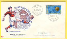 Z. 319 Championnat Mondial De Football 15.III.1950 / Cote 130 CHF - FDC