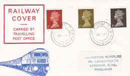GB Engeland 1969 Railway Cover - Eisenbahnen