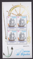 ESPAGNE BLOC FEUILLET Y & T BF 64 BATEAUX MARINE ESPAGNOLE 1995 NEUF SANS CHARNIERES - Blokken & Velletjes