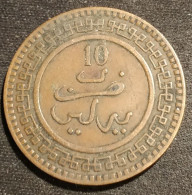 MAROC - MOROCCO - 10 MAZOUNAS 1903 ( 1320 ) - Abd Al-Aziz Berlin Mint - KM 17.1 - Marruecos