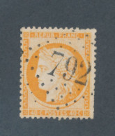 FRANCE - N° 38 OBLITERE AVEC GC 792 LE CAYLAR - COTE : 12€ - 1870 - 1870 Beleg Van Parijs