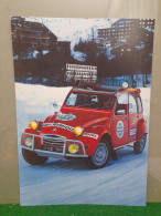 CITROEN 2CV 2 CV RALLYE - AFFICHE POSTER - KFZ