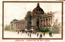 CHROMO EXPOSITION PERSPECTIVE DU PETIT PALAIS - Andere & Zonder Classificatie