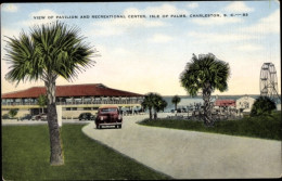 CPA Charleston South Carolina Vereinigte Staaten, Pavillon Und Freizeitzentrum, Isle Of Palms - Autres & Non Classés
