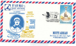 COV 82 - 967 AIRPLANE, Caracal - Cover - Used - 1987 - Covers & Documents