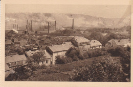 MONT ST MARTIN   -   MEURTHE & MOSELLE  -   (54)   -  CPA   ANIMEE   -   USINE  -  VUE  GENERALE. - Mont Saint Martin