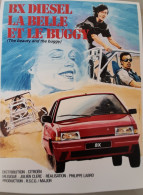 CITROEN BX ET BUGGY - AFFICHE POSTER - Voitures