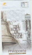 Entier Enveloppe TSC Pour La Poste . 2023 . Trésors De Notre Dame - Prêts-à-poster:Stamped On Demand & Semi-official Overprinting (1995-...)