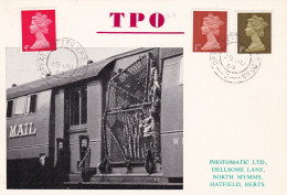 GB Engeland 1969 TPO Day Card - Treinen