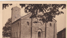 MONT ST MARTIN   -   MEURTHE & MOSELLE  -   (54)   -  CPA  -  L' EGLISE  -  VUE  EXTERIEURE. - Mont Saint Martin