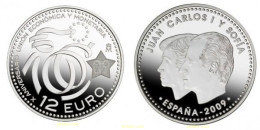 1811 ESPAÑA 2009 12 EUROS - 2009 - X ANIV. UNION MONETARIA - 10 Céntimos
