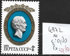 RUSSIE 4972 ** Côte 0.30 € - Ongebruikt