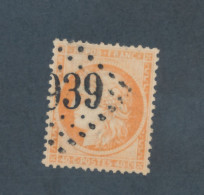 FRANCE - N° 38 OBLITERE - COTE : 12€ - 1870 - 1870 Assedio Di Parigi