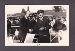 Carte Photo (Luck Othon ?) Grosbliederstroff Moselle Fanfare Harmonie Musique Municipale (52957) - Other & Unclassified