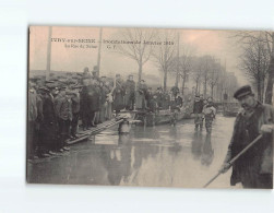IVRY SUR SEINE : Inondation 1910, La Rue De Seine - Très Bon état - Ivry Sur Seine