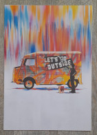 CITROEN HY - LET'S GO - AFFICHE POSTER - Cars