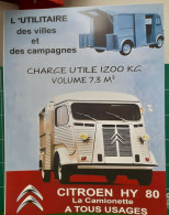 CITROEN HY - TYPE H 80 - AFFICHE POSTER - Voitures