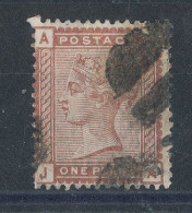 GB  N°68 Victoria 1p Brun-Rouge De 1880-81 - Oblitérés