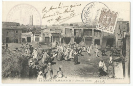 Maroc Postes Chérifiennes Carte Postale 1913 - Poste Locali